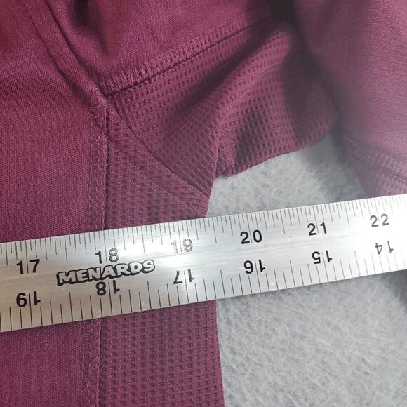 Cleveland Cavaliers Shirt Mens Small Maroon Rawlings Long Sleeve Active Warm-up - Picture 3 of 9